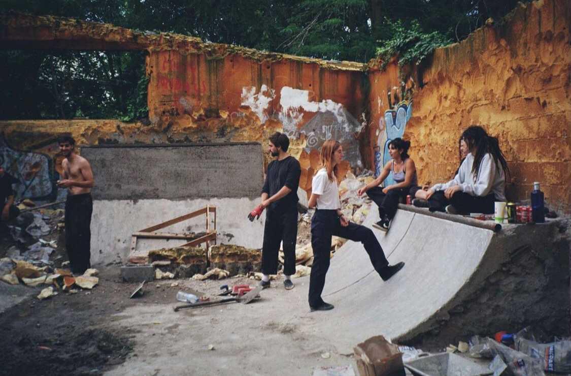 Holy DIY skatepark